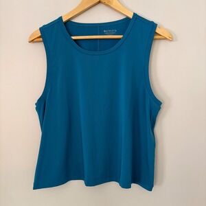 Athleta Active Tank Top Sleeveless Teal Blue Athletic Workout Womens Medium